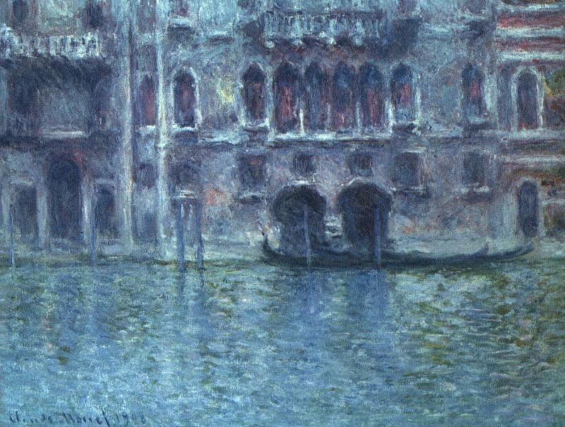 Palazzo de Mula, Venice, Claude Monet